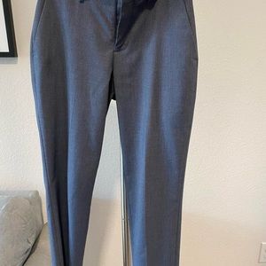 Express charcoal grey pinstriped dress slacks. 28x30 slim.